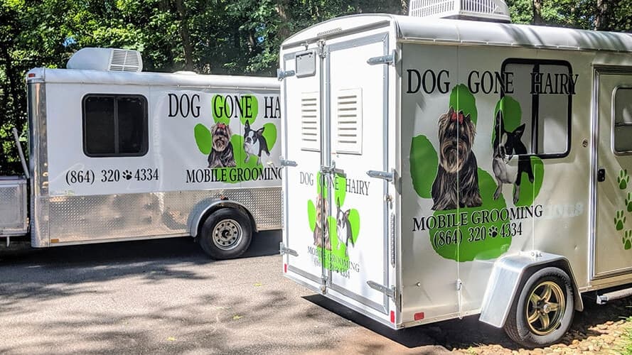 Dog Gone Hairy Mobile Grooming - Mobile dog grooming in Simpsonville, SOUTH CAROLINA