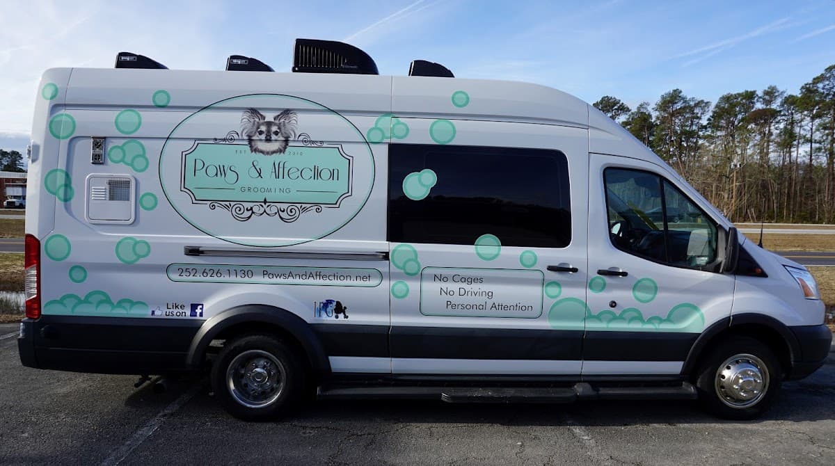 Paws and Affection Mobile Dog Grooming - Mobile dog grooming in New Bern, NC